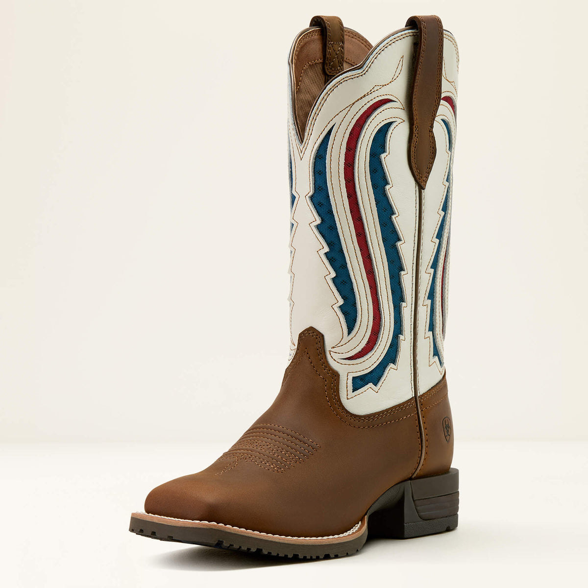 Ariat Women's Hybrid Ranchwork VentTEK 360 Wide Square Toe Western Boot