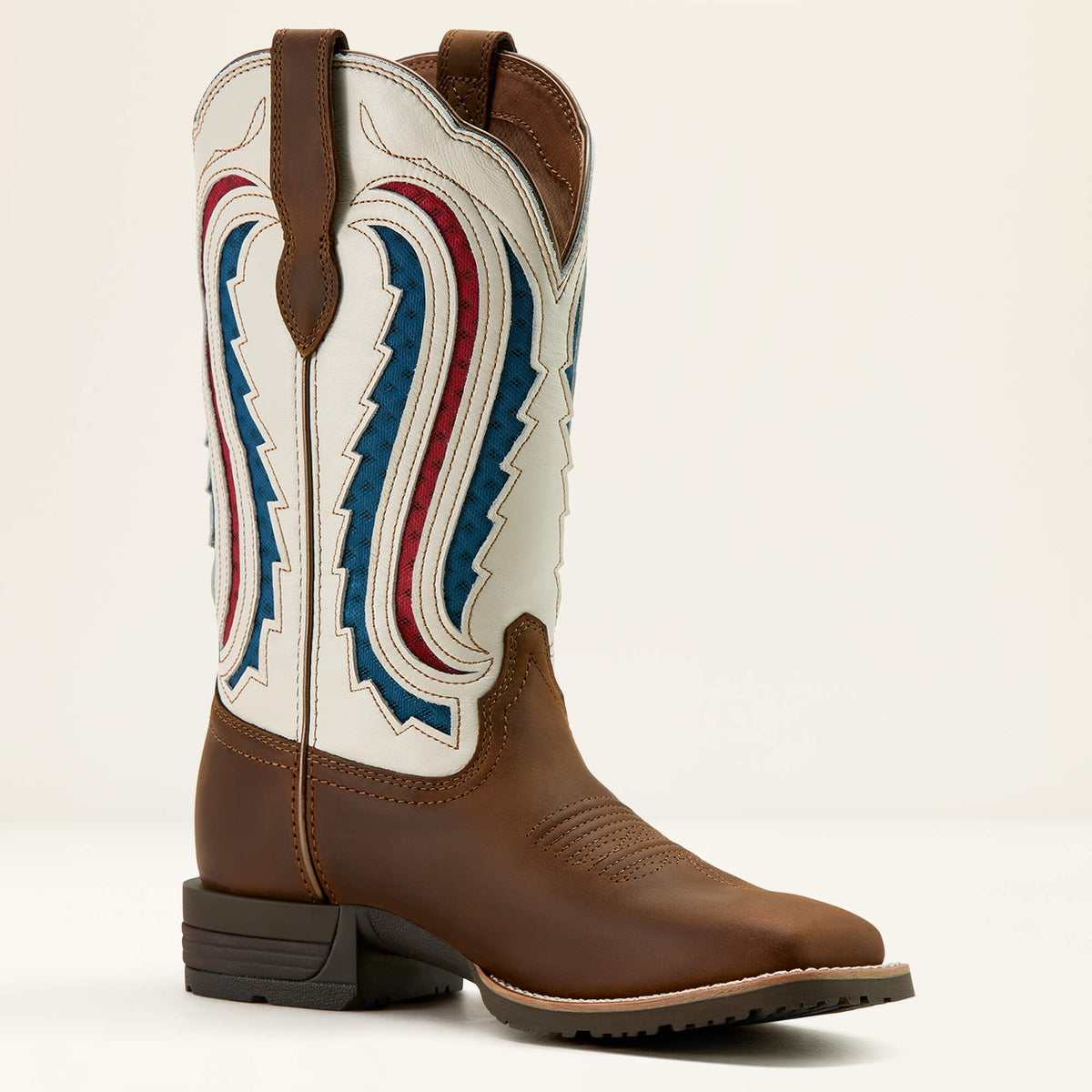 Ariat Women's Hybrid Ranchwork VentTEK 360 Wide Square Toe Western Boot