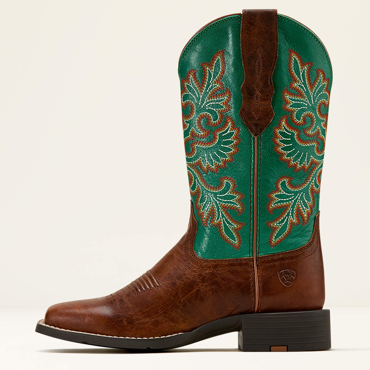 Ariat Women's Round Up StretchFit Wide Square Toe Western Boot