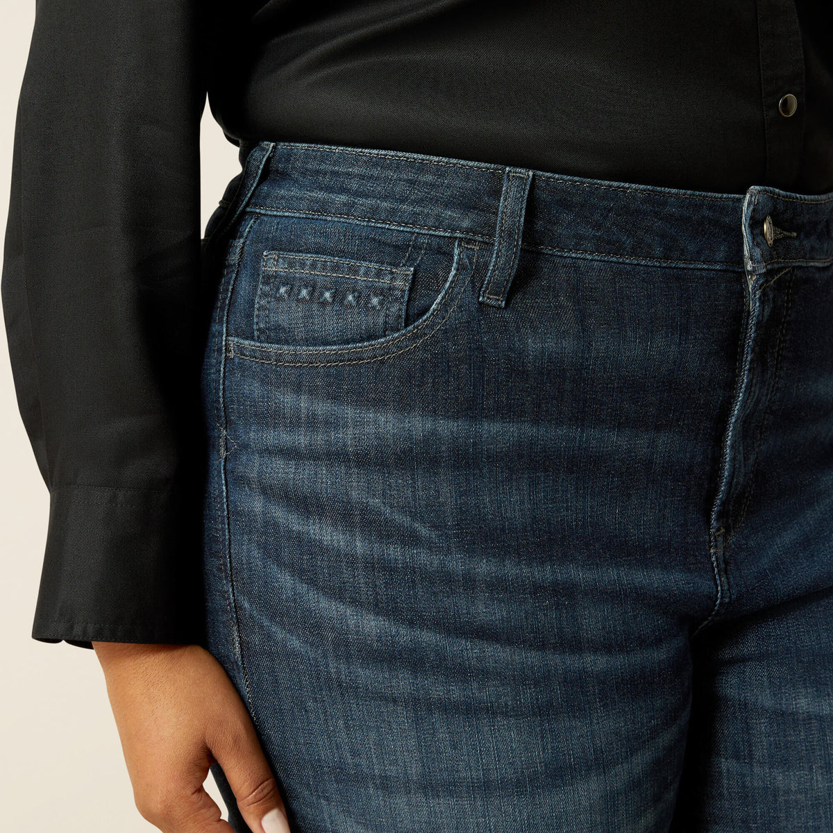 Ariat Women's High Rise Frazey Slim Trouser Jeans