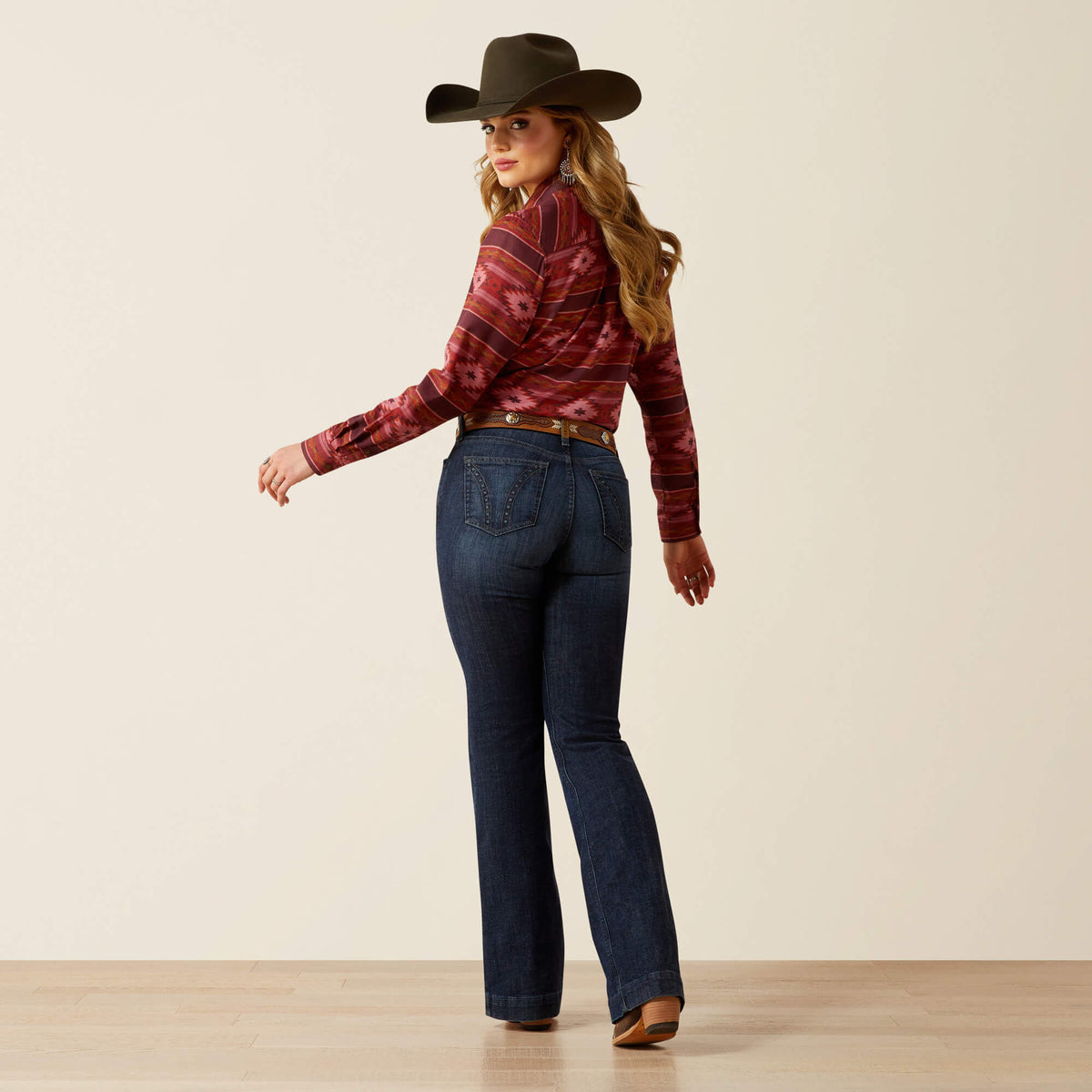 Ariat Women's High Rise Frazey Slim Trouser Jeans