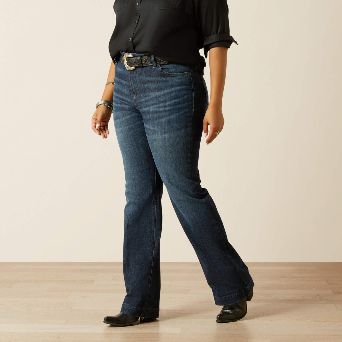 Ariat Women's High Rise Frazey Slim Trouser Jeans