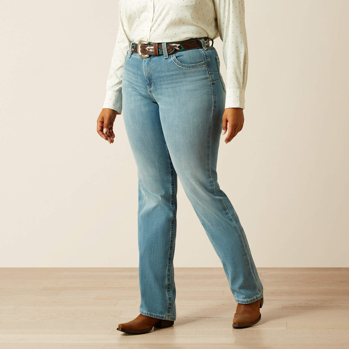 Ariat Women's Perfect Rise Alina Straight Leg Jean