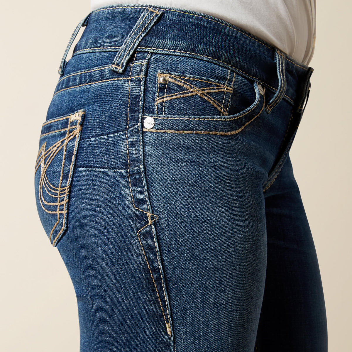 Ariat Women's Mid Rise Joanna Boot Cut Jean