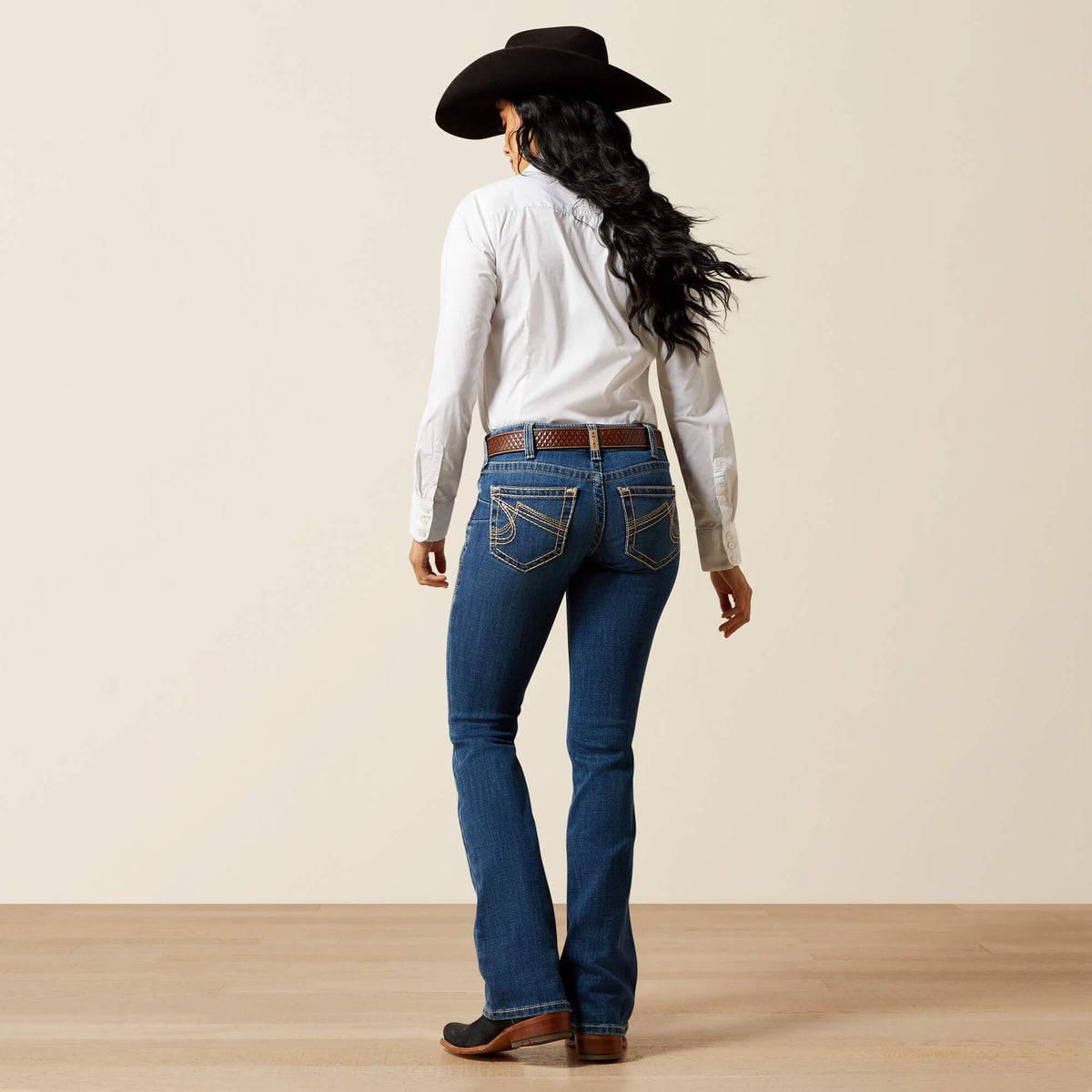 Ariat Women's Mid Rise Joanna Boot Cut Jean