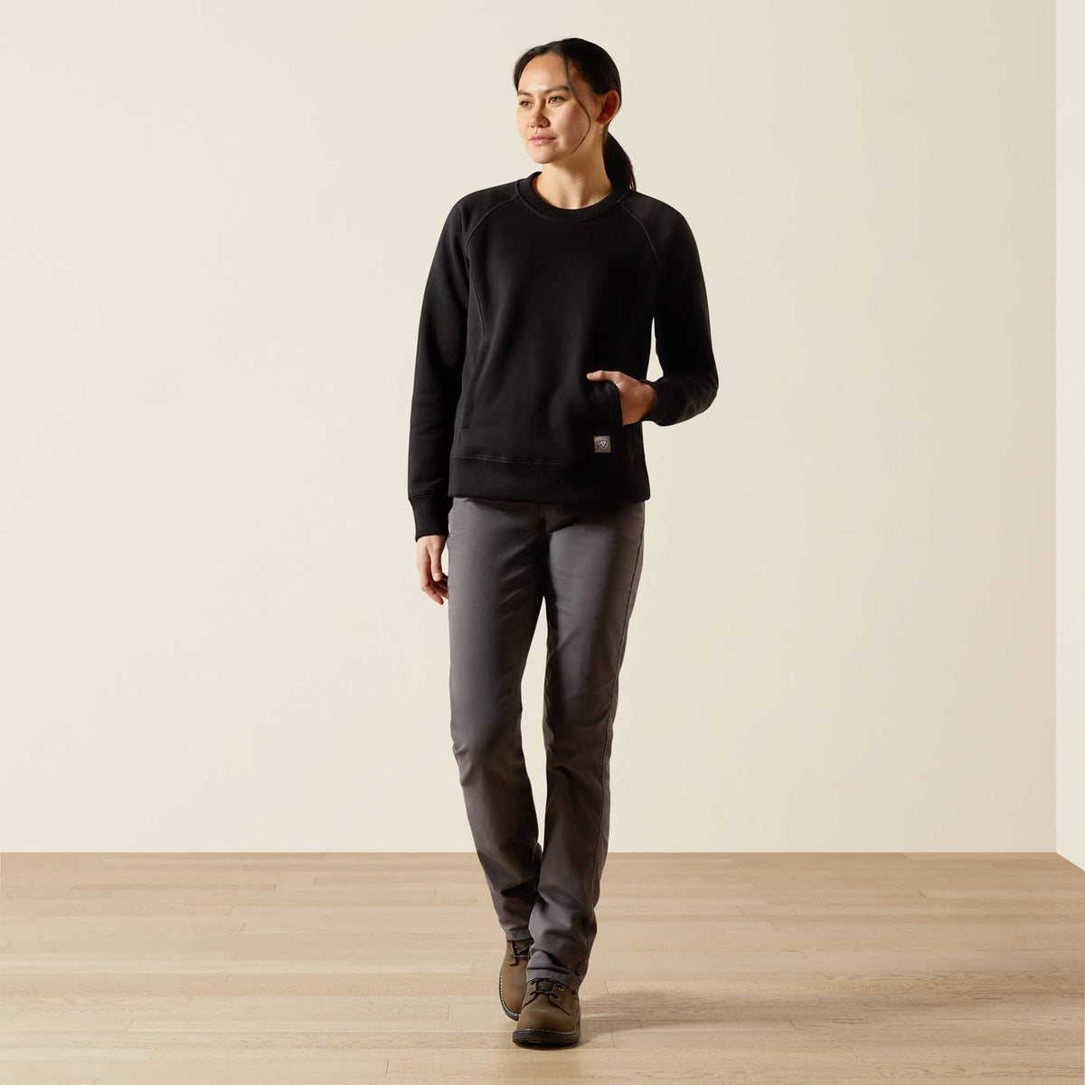 Ariat Women's Rebar Lightweight Fleece Sweatshirt