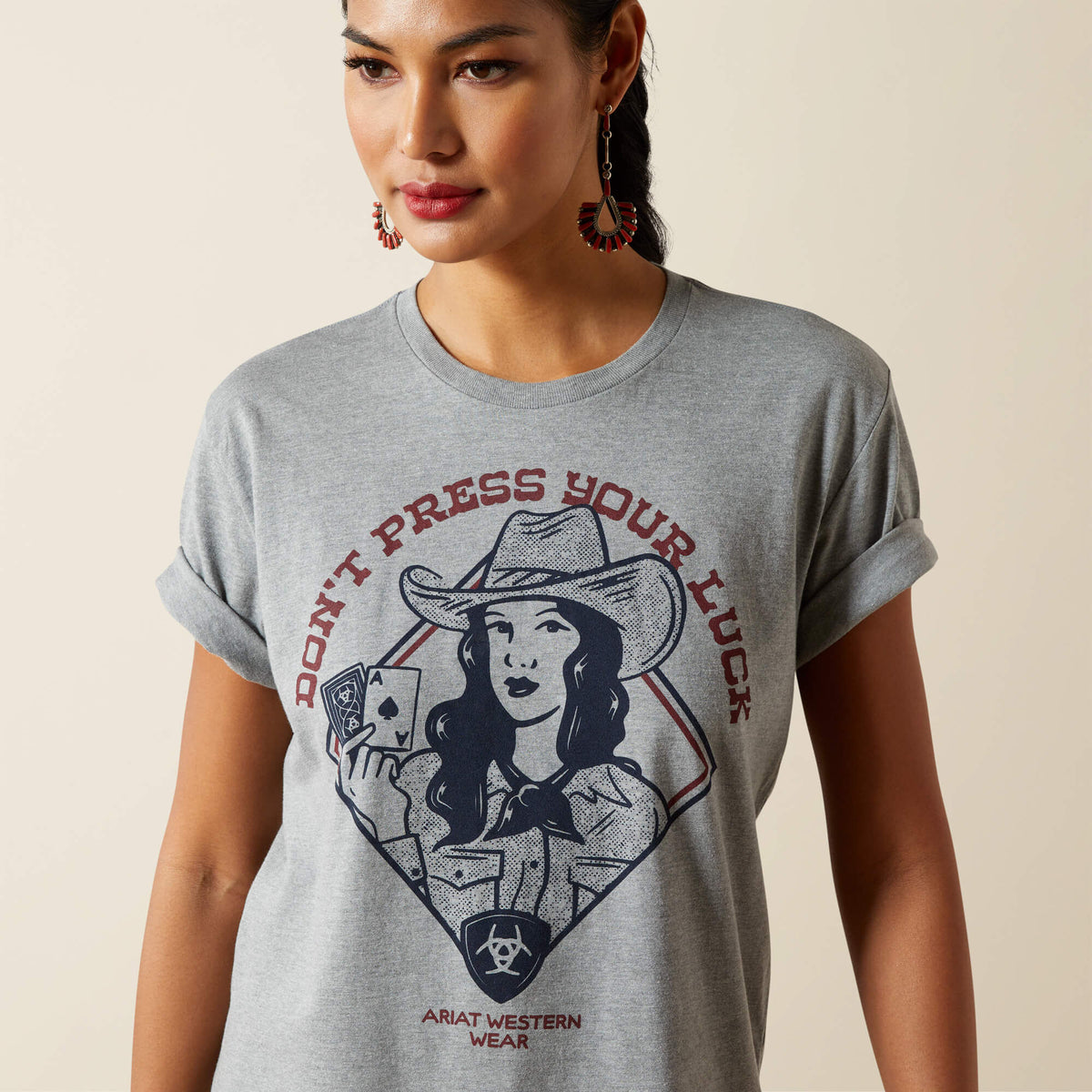 Ariat Women's Ariat Don't Press Your Luck T-Shirt