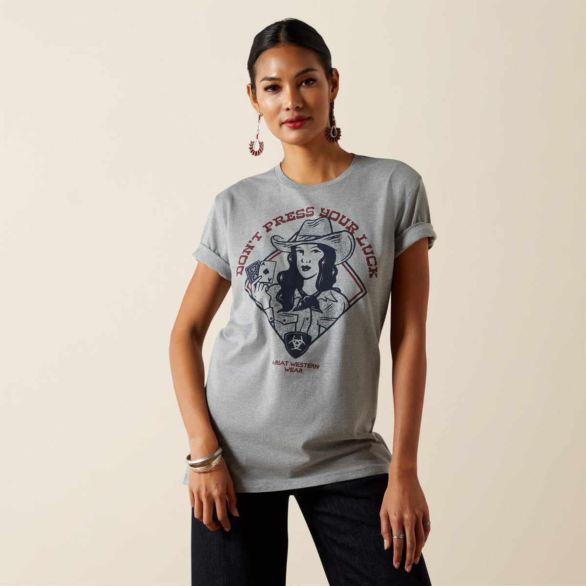 Ariat Women's Ariat Don't Press Your Luck T-Shirt