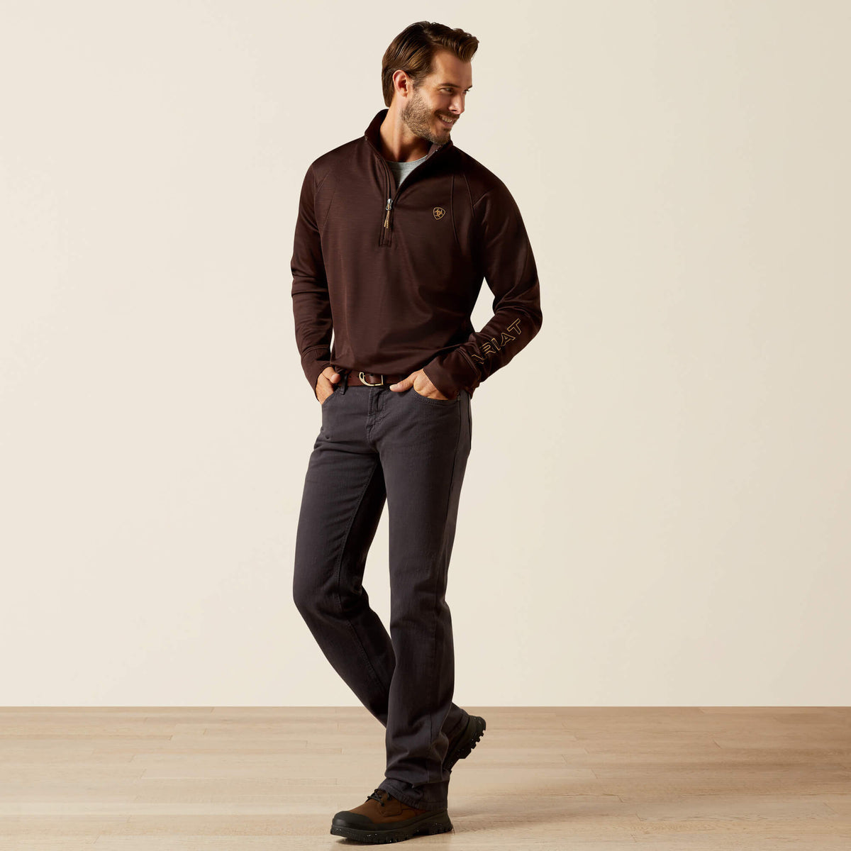 Ariat Men's Team EQ 1/2 Zip Pullover
