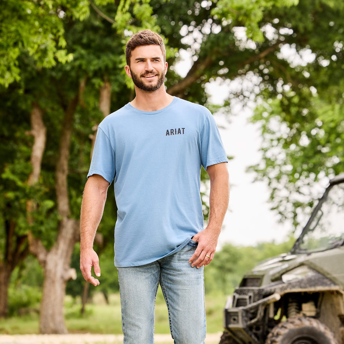 Ariat Men's Ariat Blazing Saddle T-Shirt