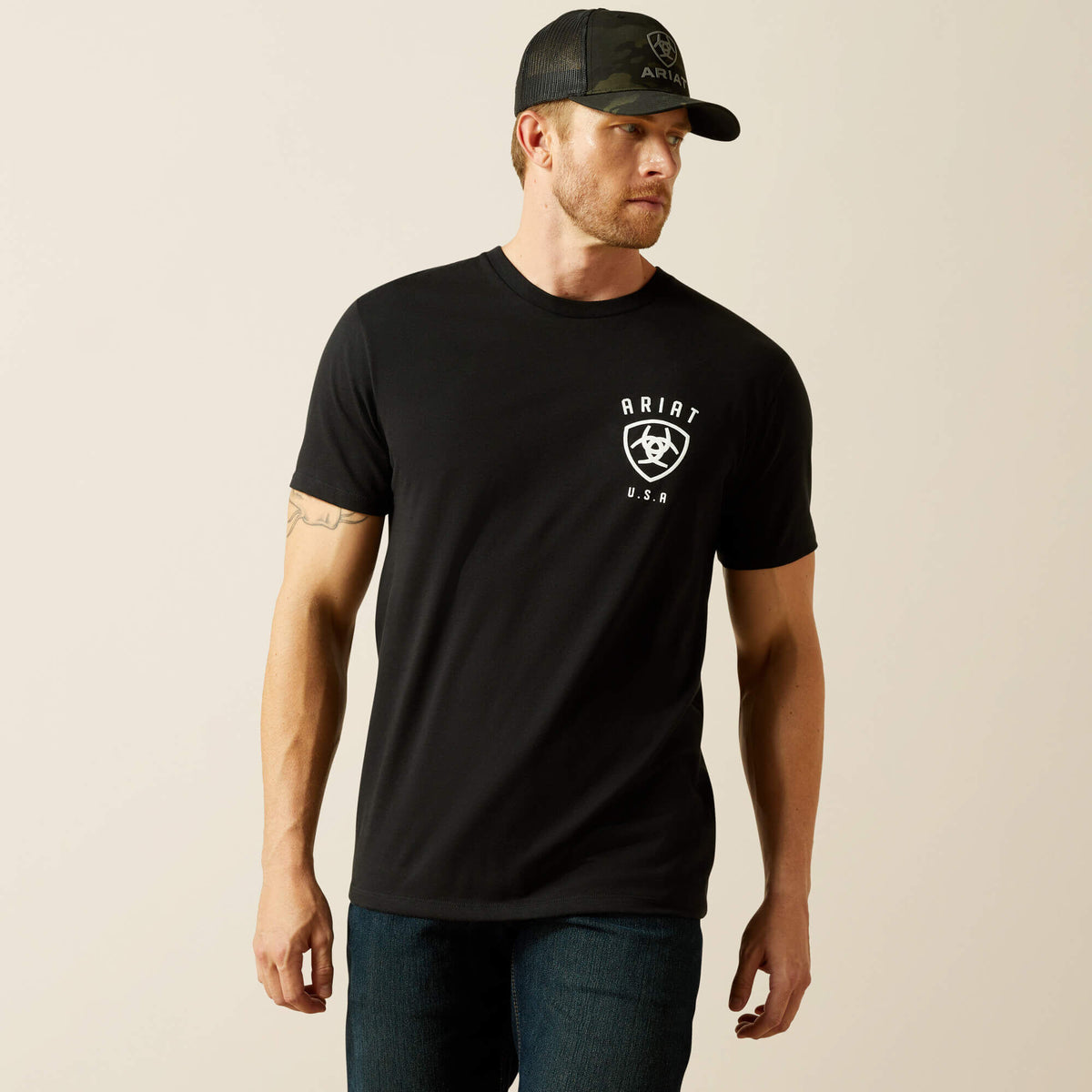 Ariat Men's Ariat Faded Bull T-Shirt