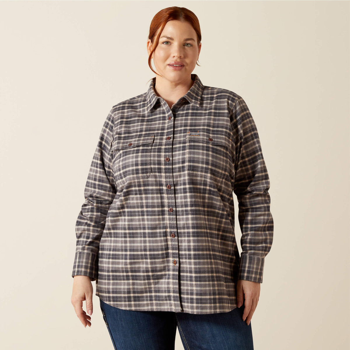 Ariat Women's Rebar Flannel DuraStretch Work Shirt