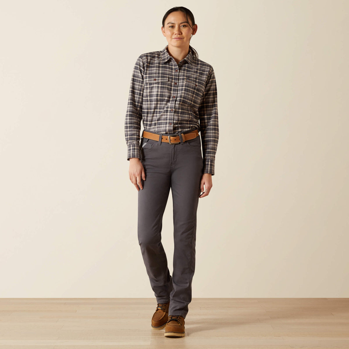 Ariat Women's Rebar Flannel DuraStretch Work Shirt