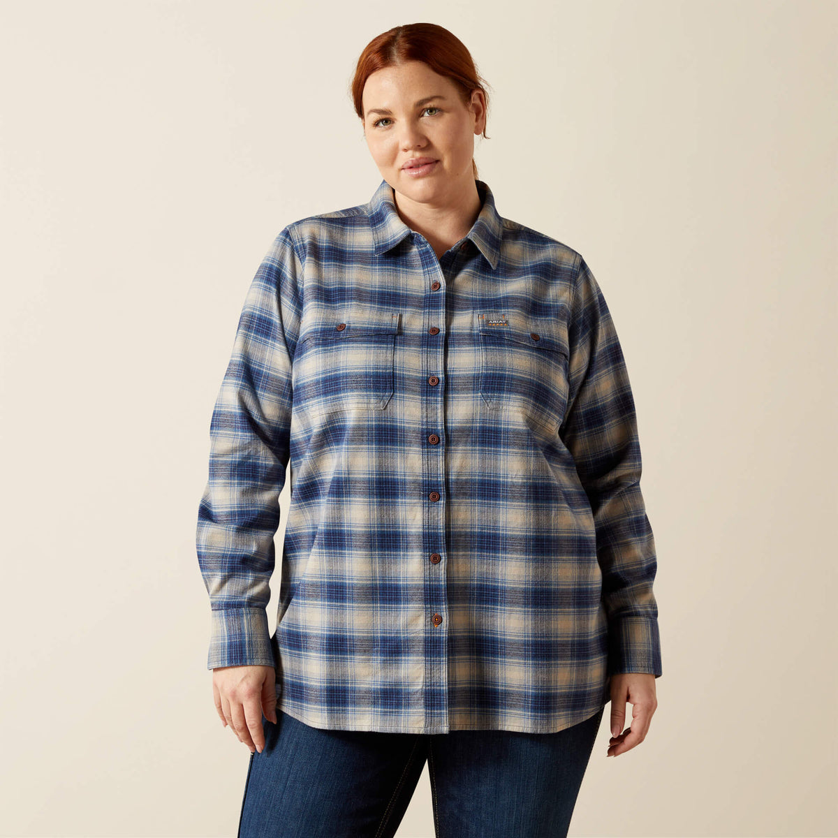 Ariat Women's Rebar Flannel DuraStretch Work Shirt