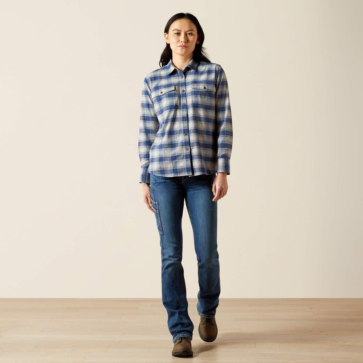 Ariat Women's Rebar Flannel DuraStretch Work Shirt