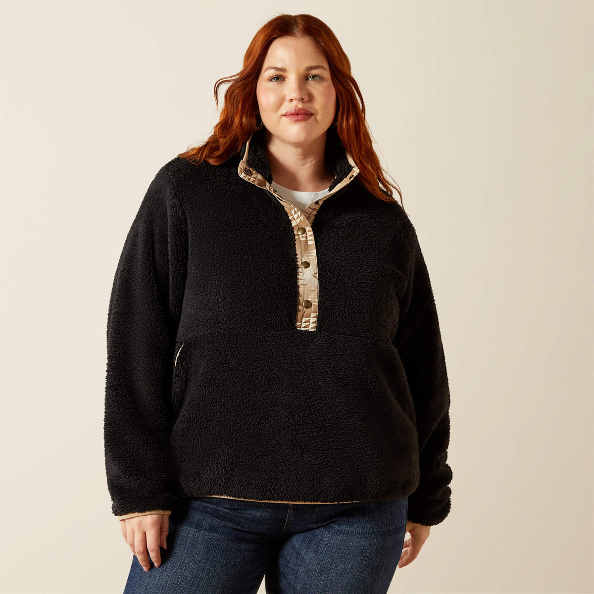 Ariat Women's Berber Snap Front Sweatshirt