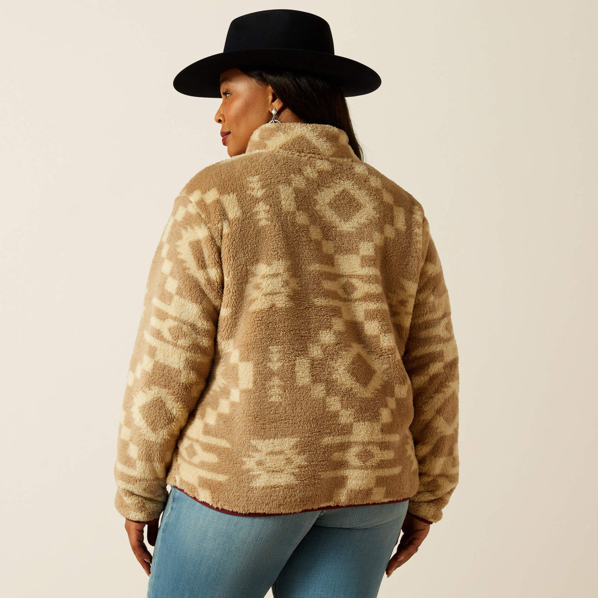 Ariat Women's Berber Snap Front Sweatshirt