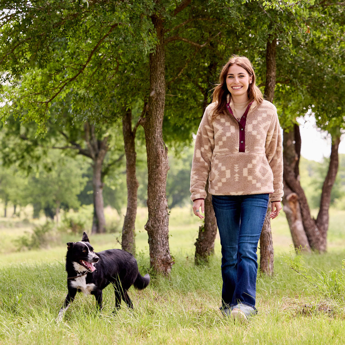 Ariat Women's Berber Snap Front Sweatshirt