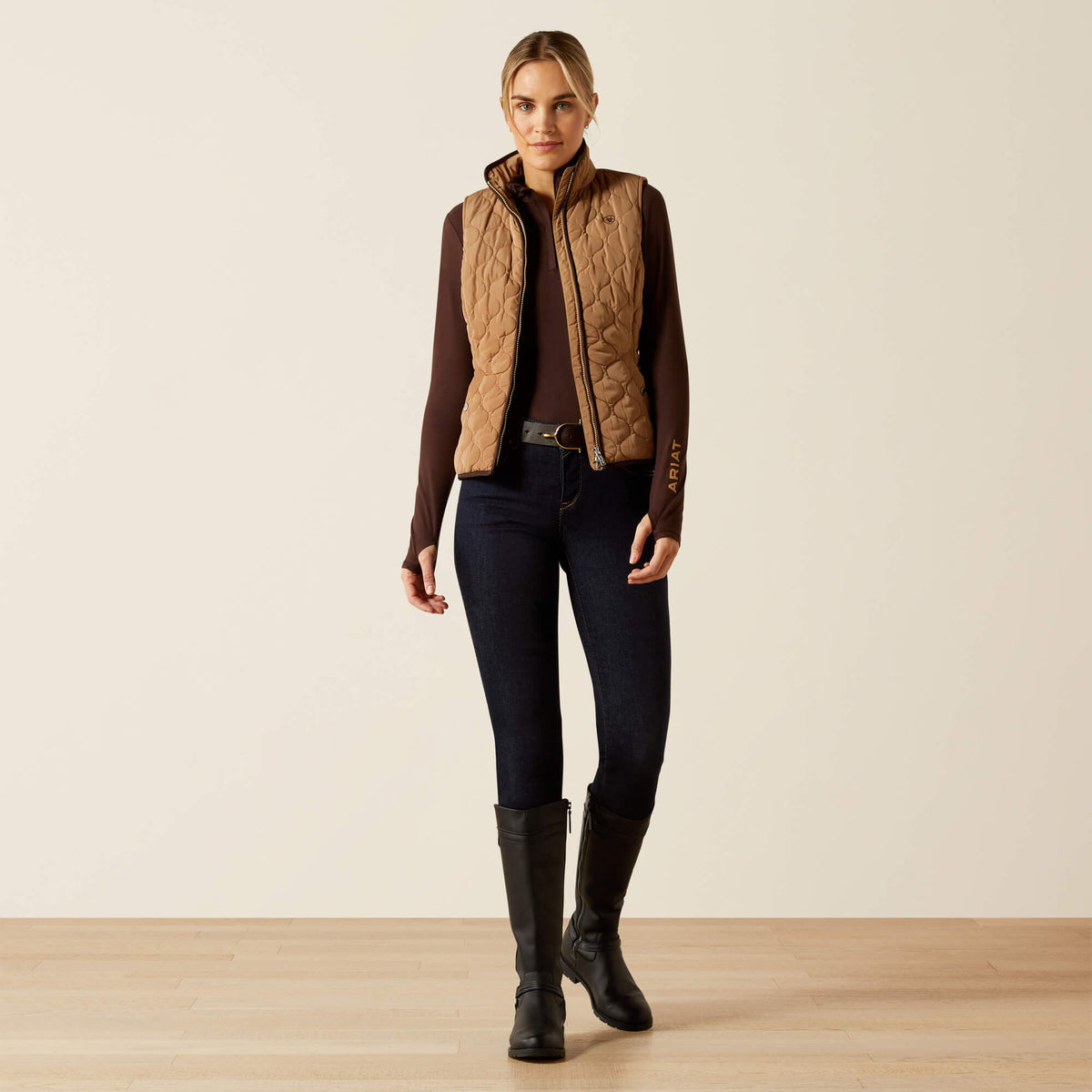 Ariat Women's Ashley 2.0 Insulated Vest - Tiger's Eye