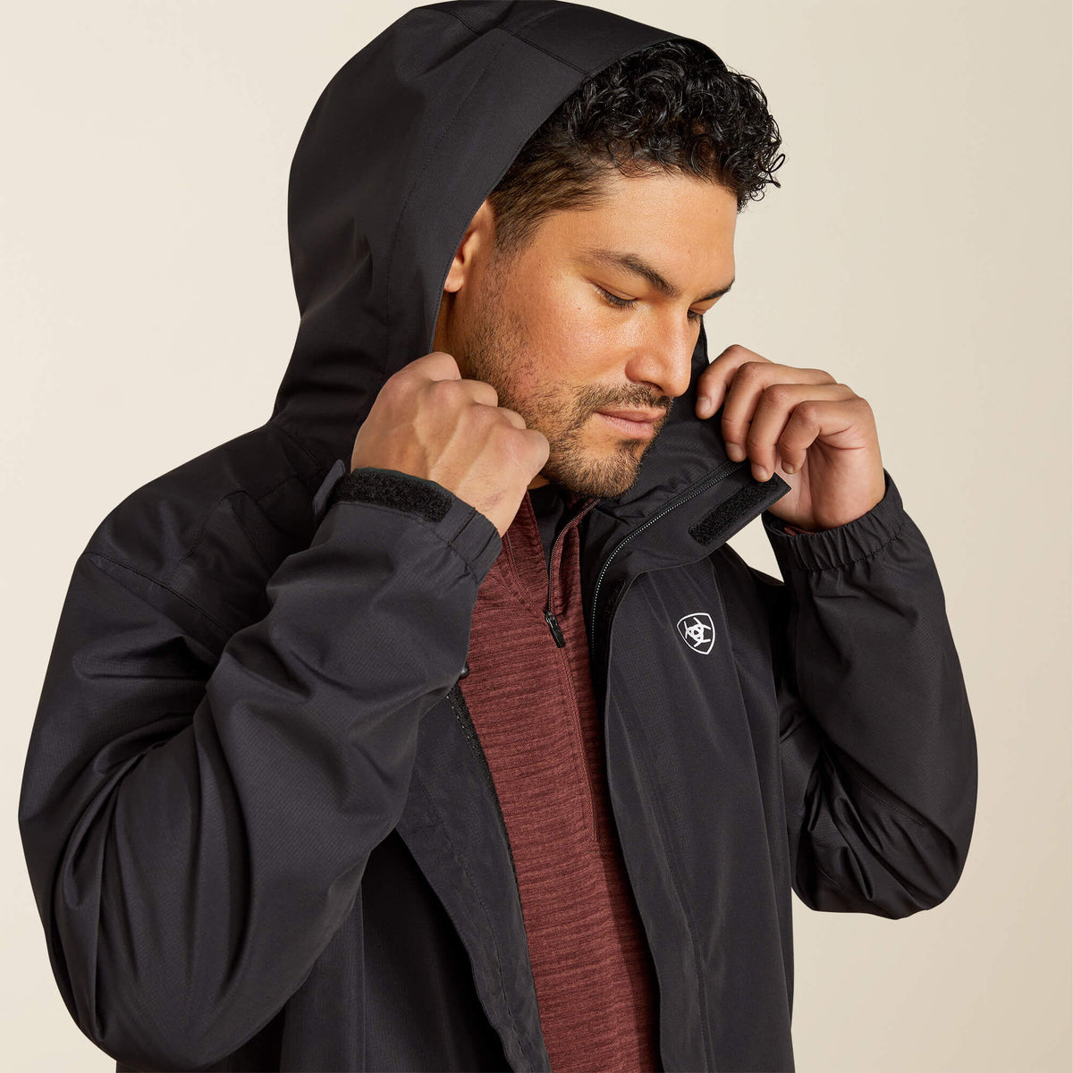 Ariat Men's Rebar Stormshell Lightweight Waterproof Jacket