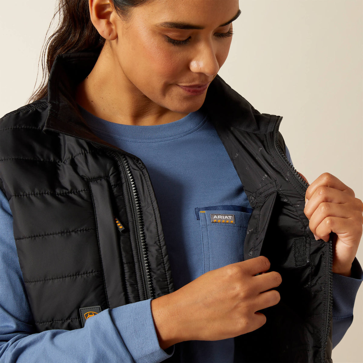 Ariat Women's Rebar Cordura Ripstop Lightweight Insulated Vest
