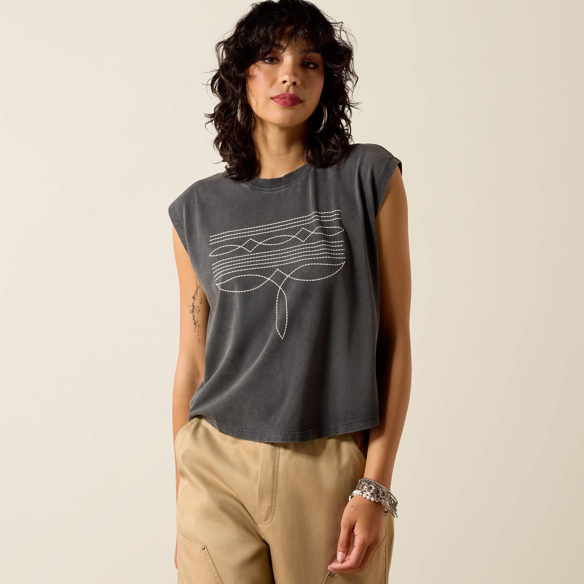 Ariat Women's Dallas Cropped T-Shirt