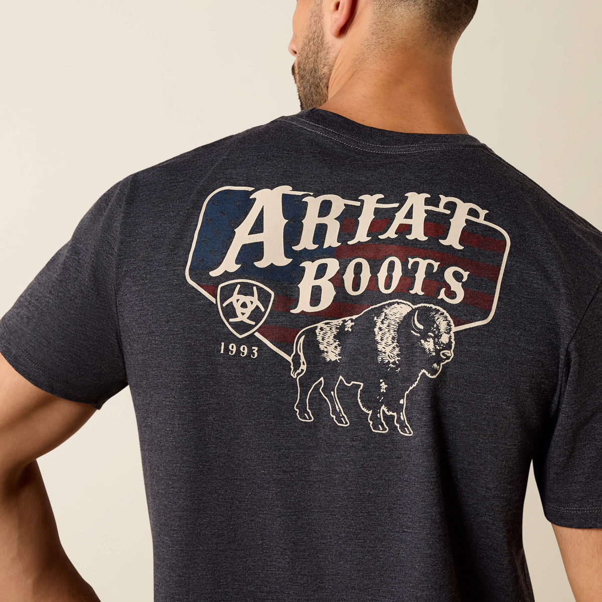 Ariat Men's Ariat American Bison Classic Fit T-Shirt