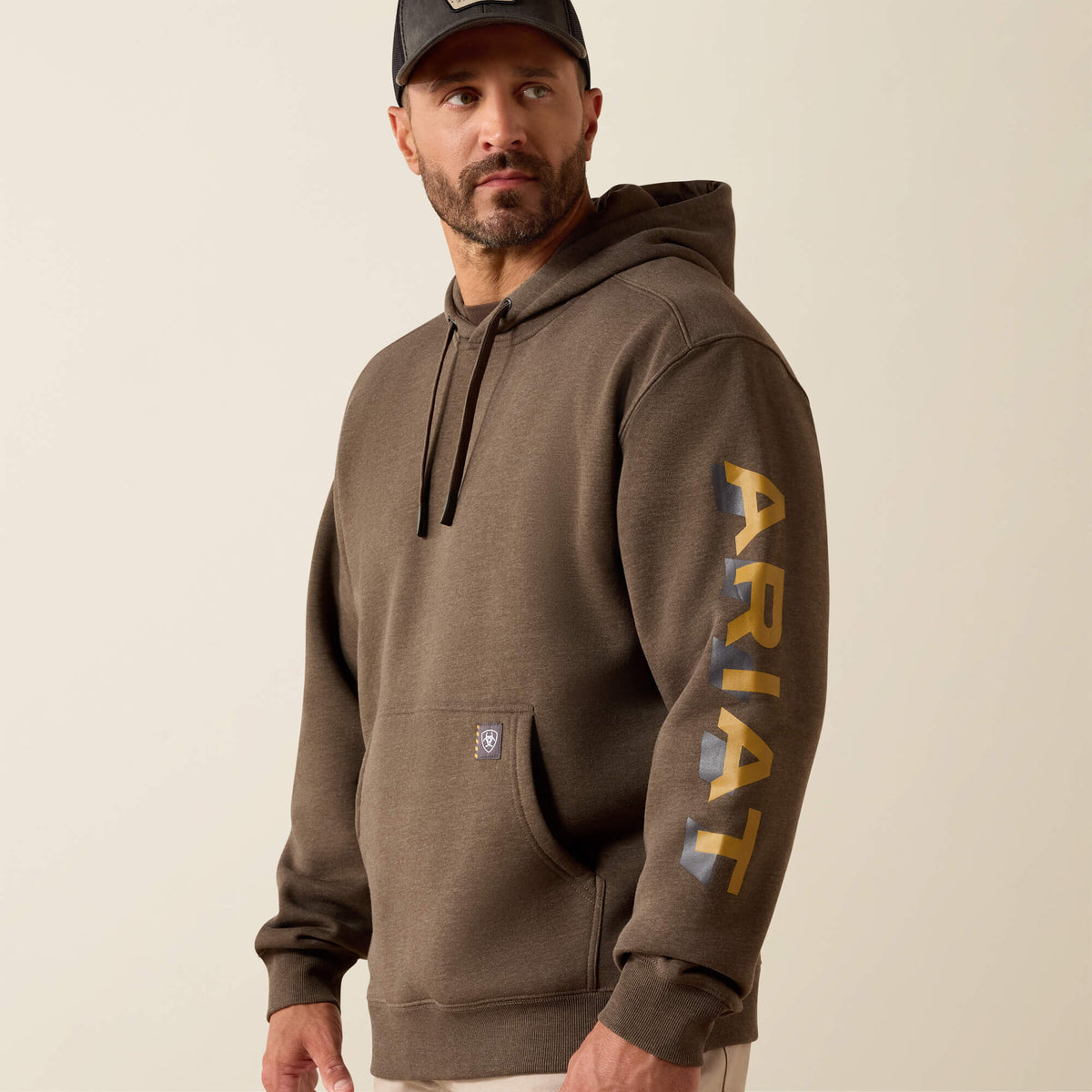 Ariat Men's Rebar Lightweight Logo Hoodie