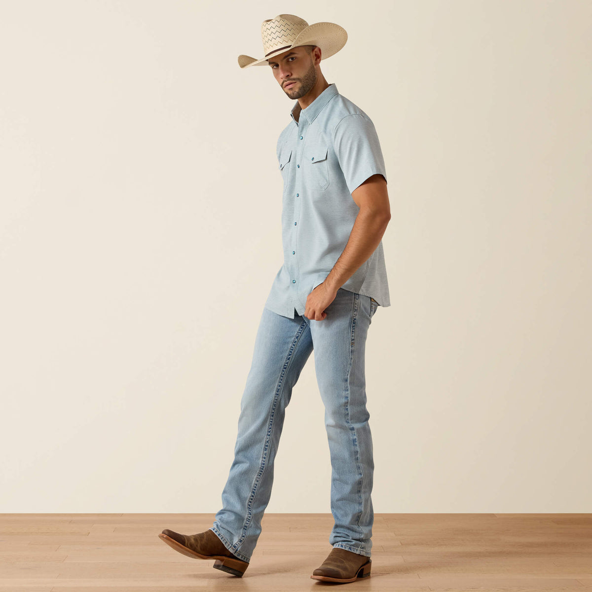 Ariat Men's VentTEK Western Fitted Shirt