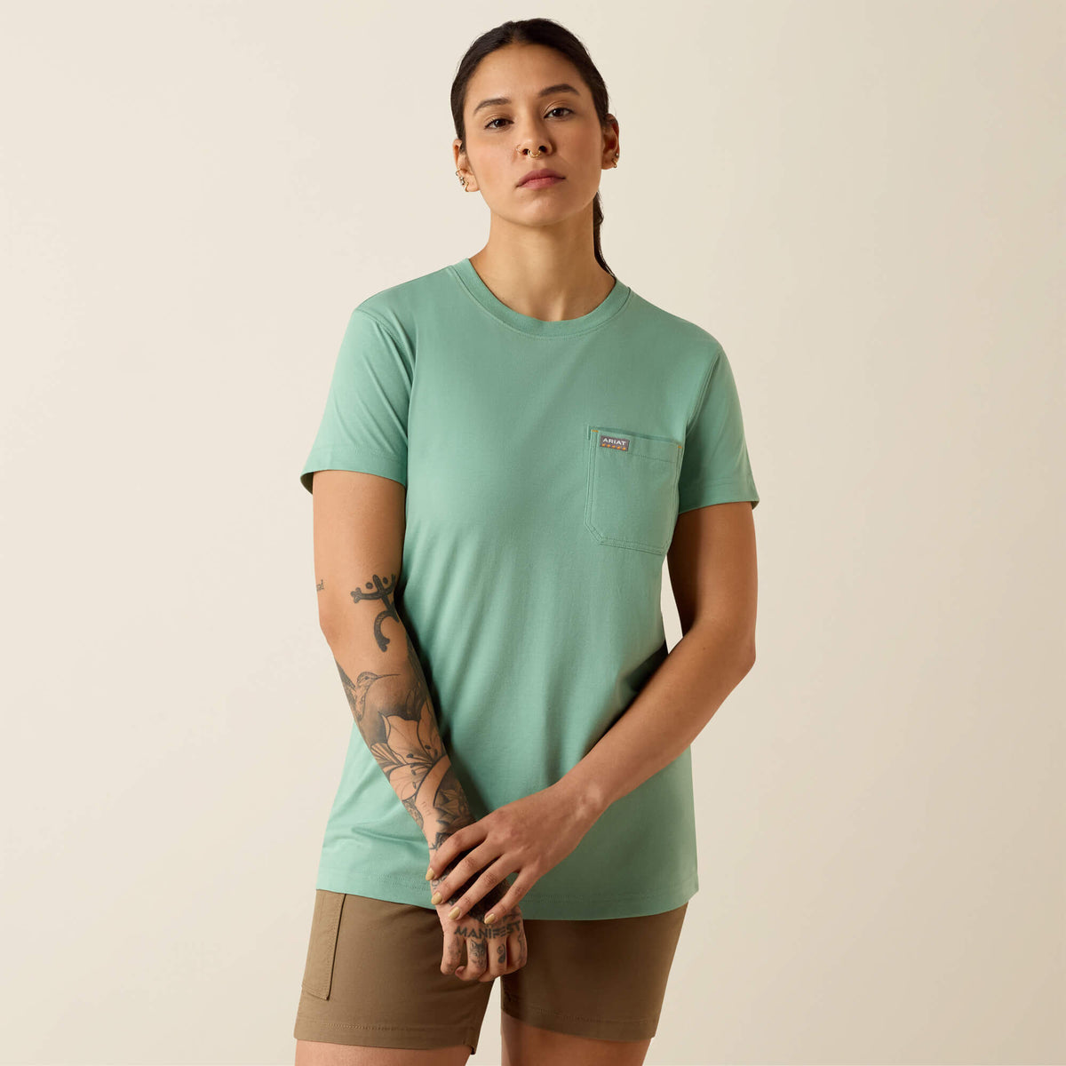 Ariat Women's Rebar Workman Field Dog Classic Fit T-Shirt