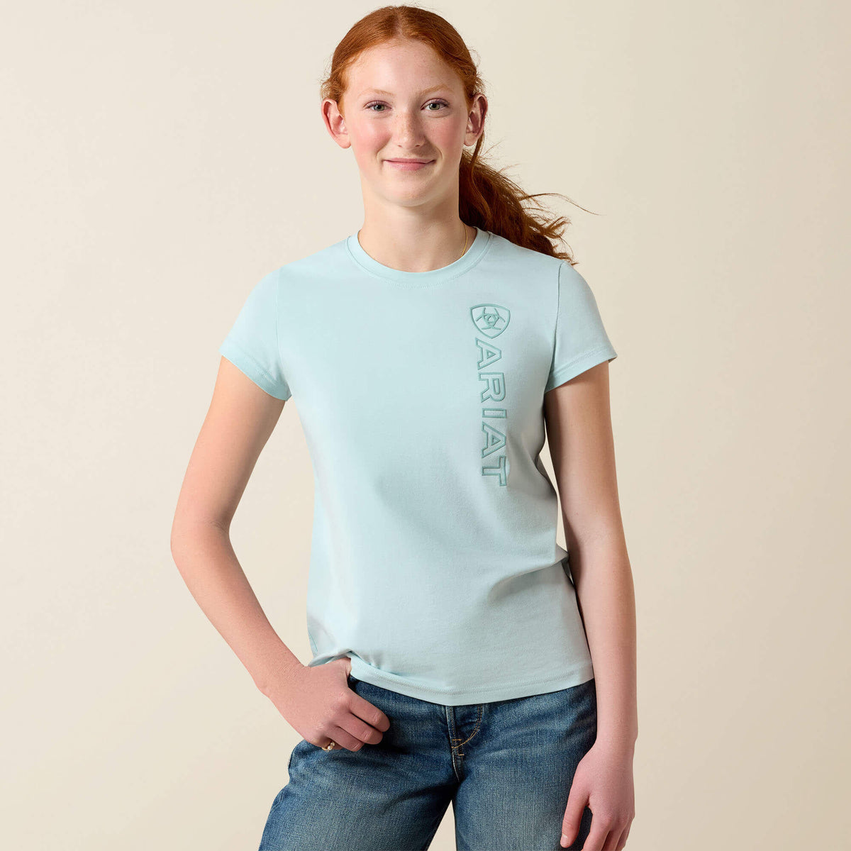 Ariat Kids' Vertical Logo T-Shirt