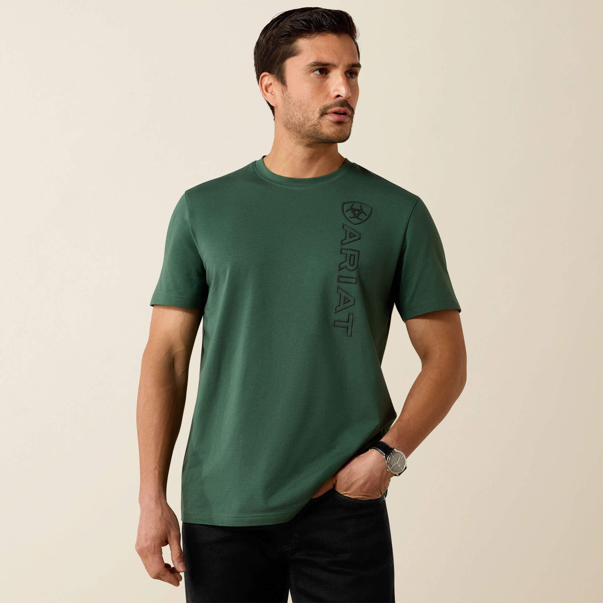 Ariat Men's Vertical Logo T-Shirt
