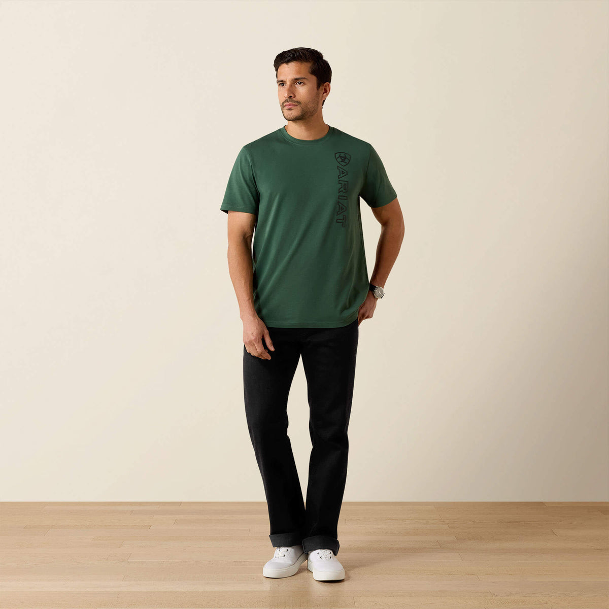 Ariat Men's Vertical Logo T-Shirt