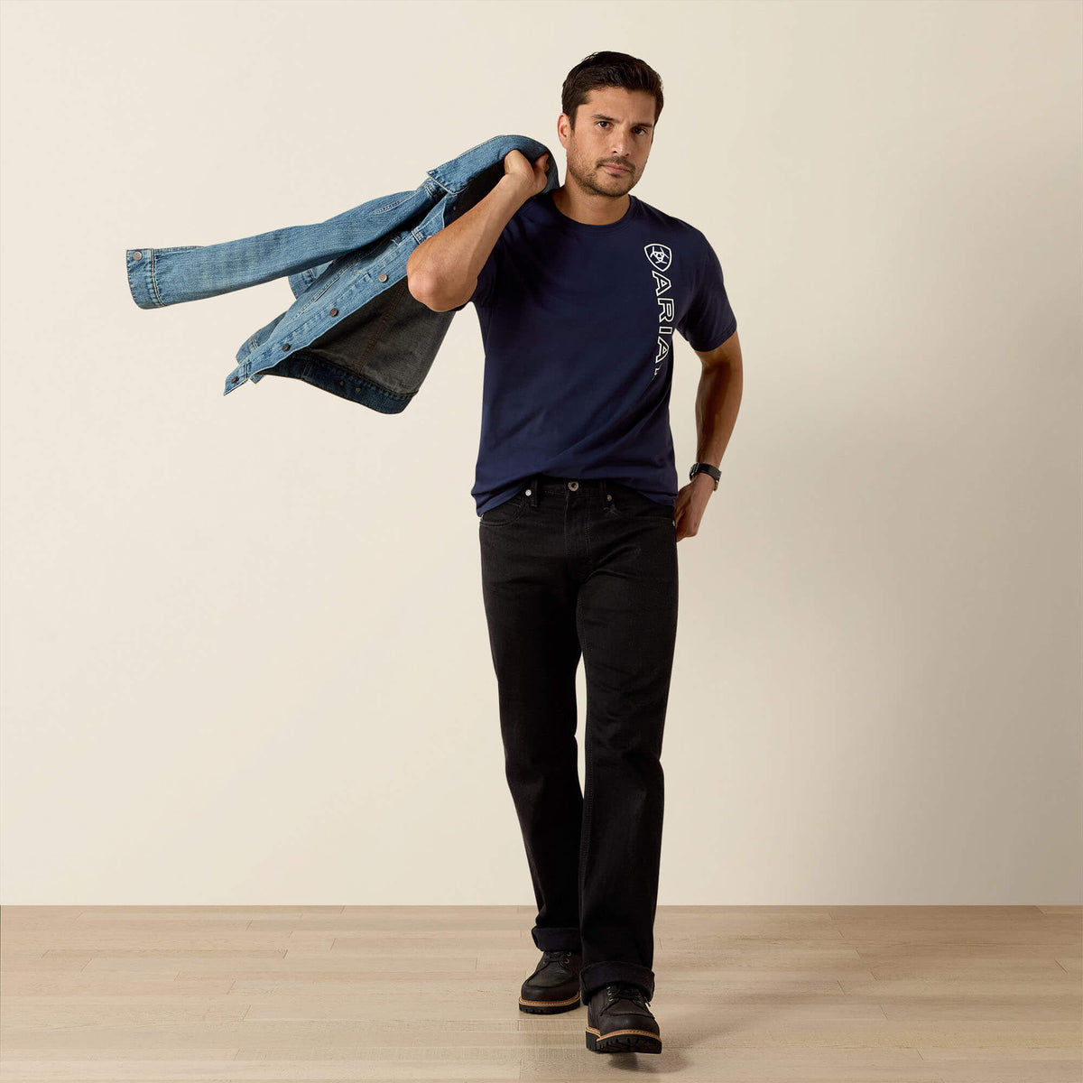 Ariat Men's Vertical Logo T-Shirt