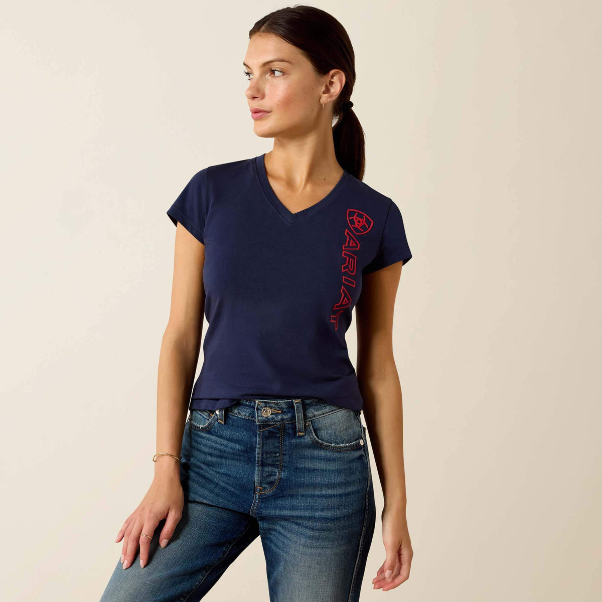 Ariat Women's Vertical Logo T-Shirt