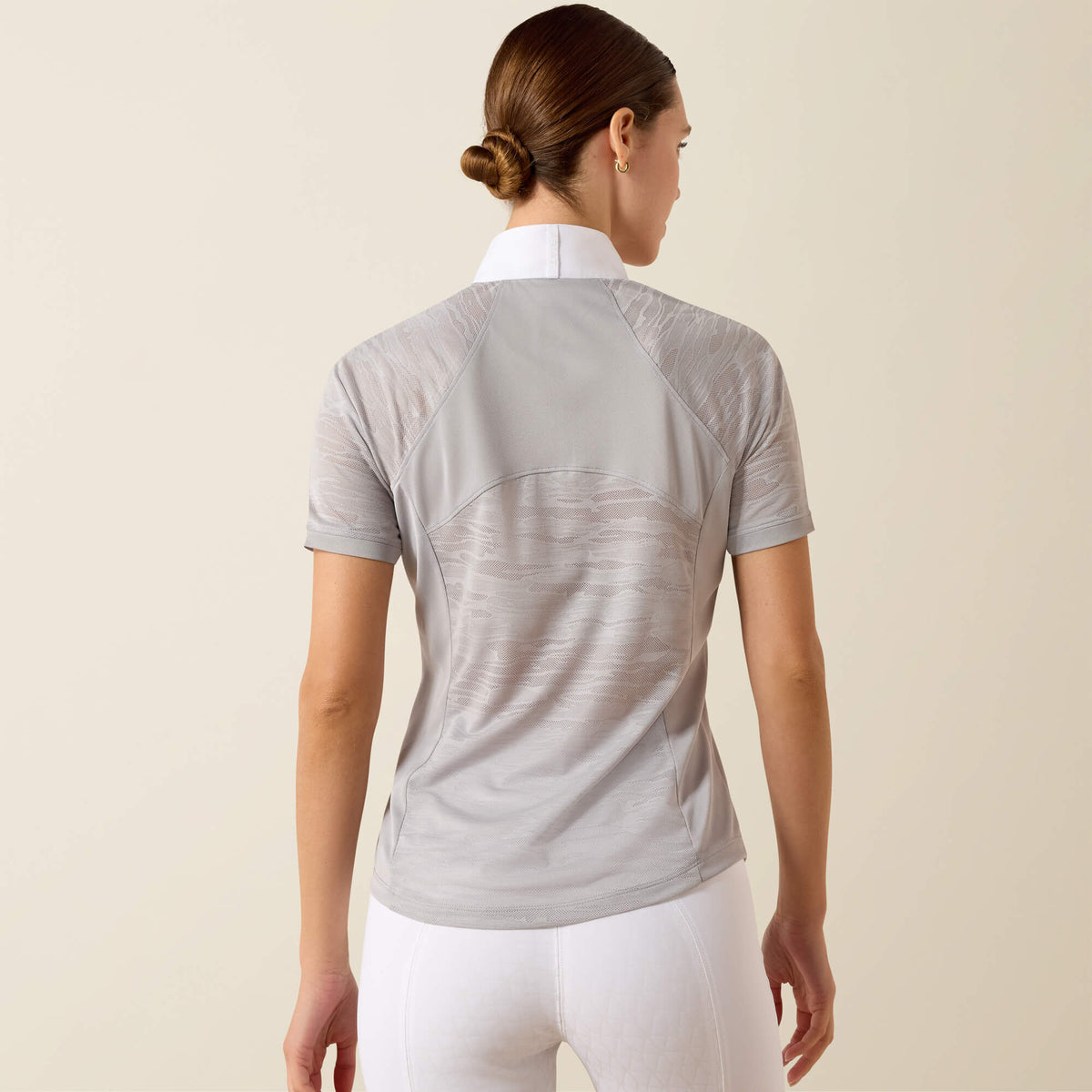 Ariat Women's Aptos Vent 2.0 Show Shirt - Show Grey