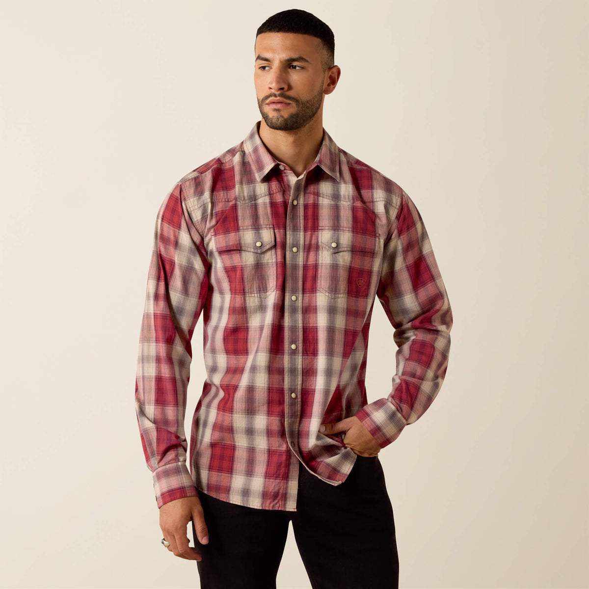 Ariat Men's Retro Hawthorne Fitted Snap Shirt