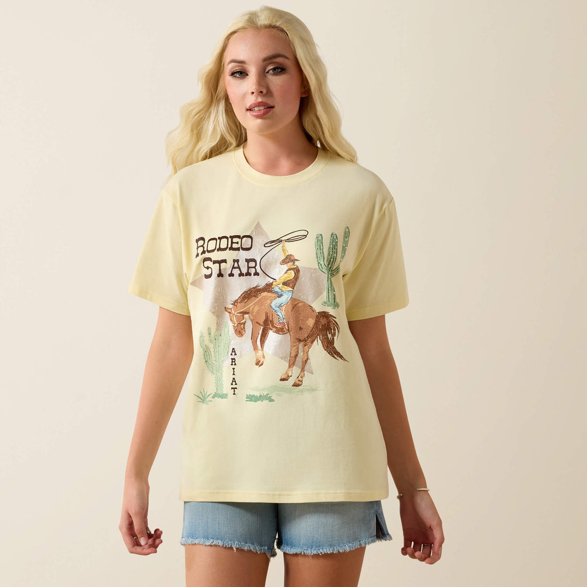 Ariat Women's Rodeo Star Boyfriend T-Shirt