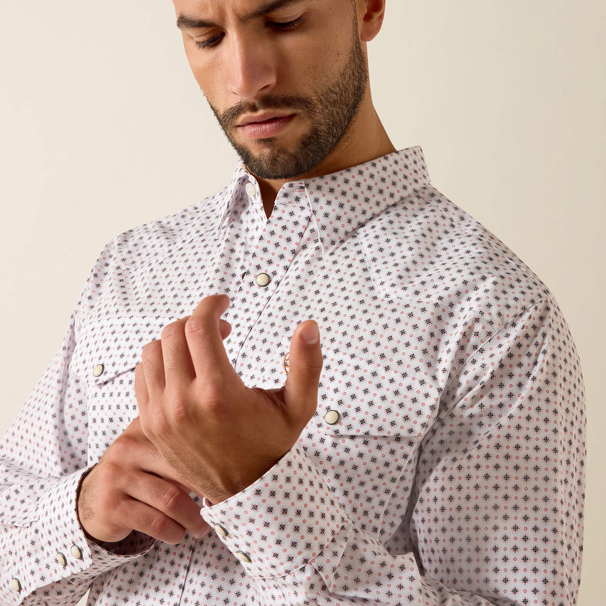 Ariat Men's Tony Fitted Snap Shirt