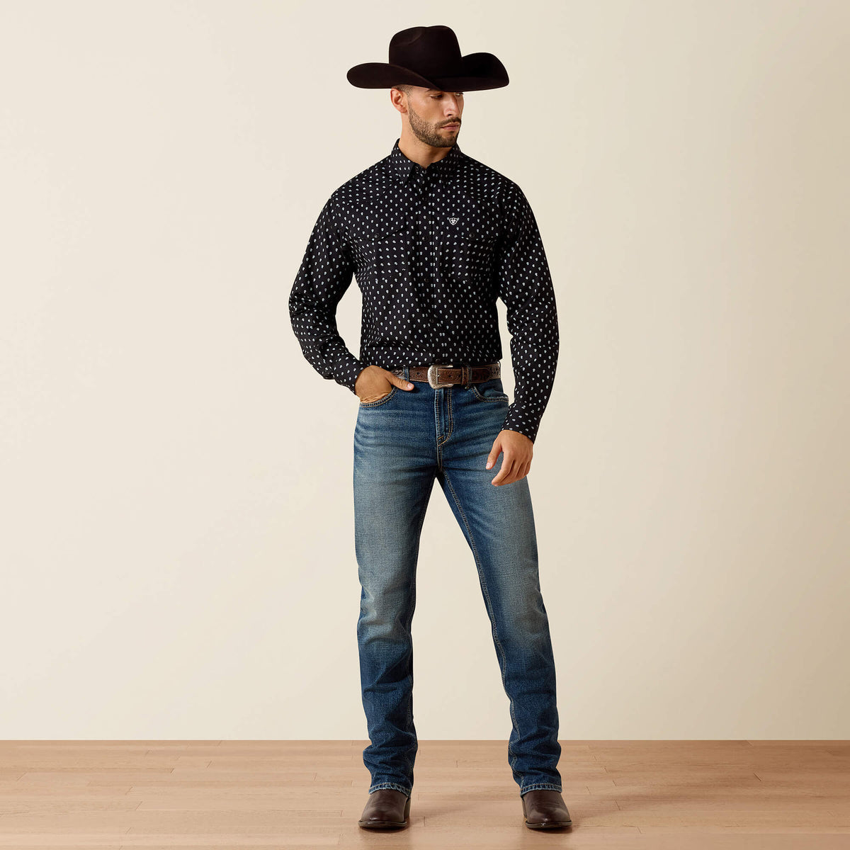 Ariat Men's Truth Fitted Snap Shirt