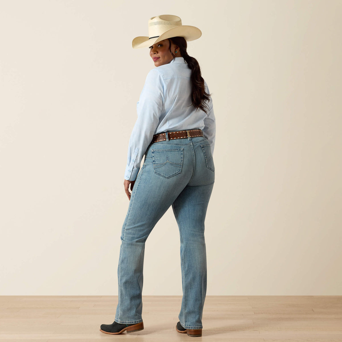 Ariat Women's Perfect Rise Nayelli Boot Cut Jeans