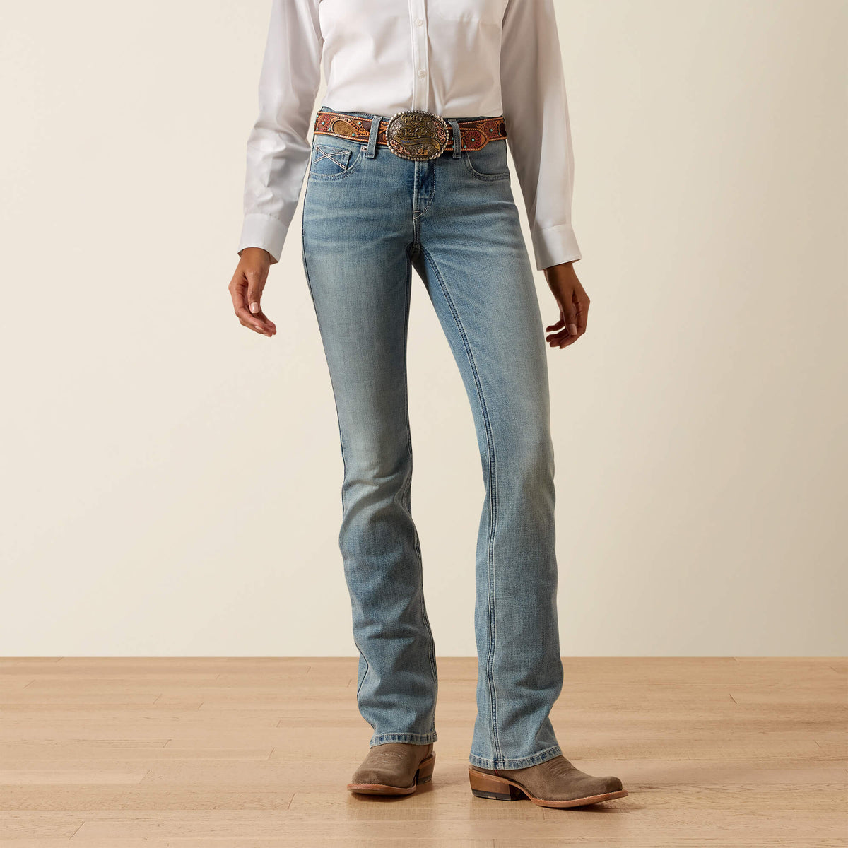 Ariat Women's Perfect Rise Nayelli Boot Cut Jeans