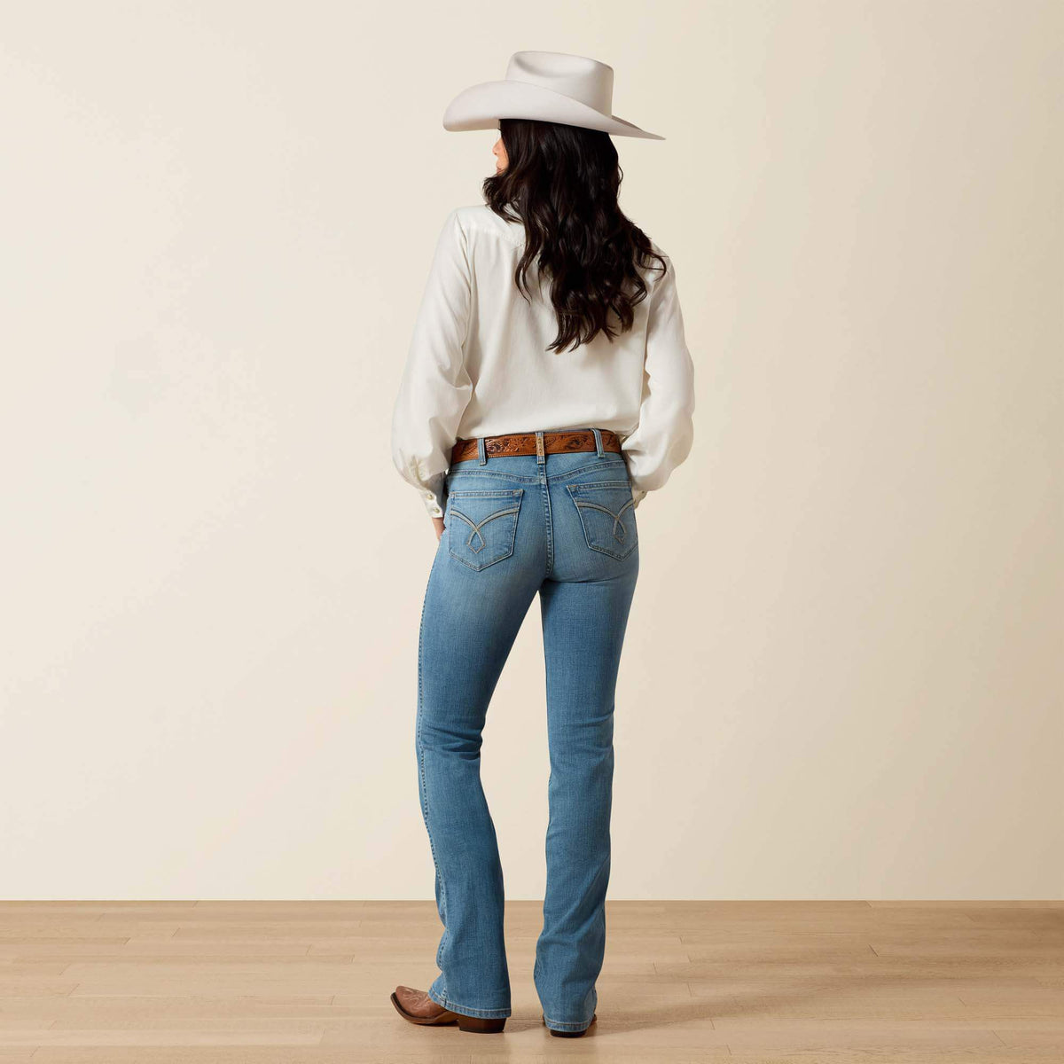 Ariat Women's High Rise Lorena Boot Cut Jeans