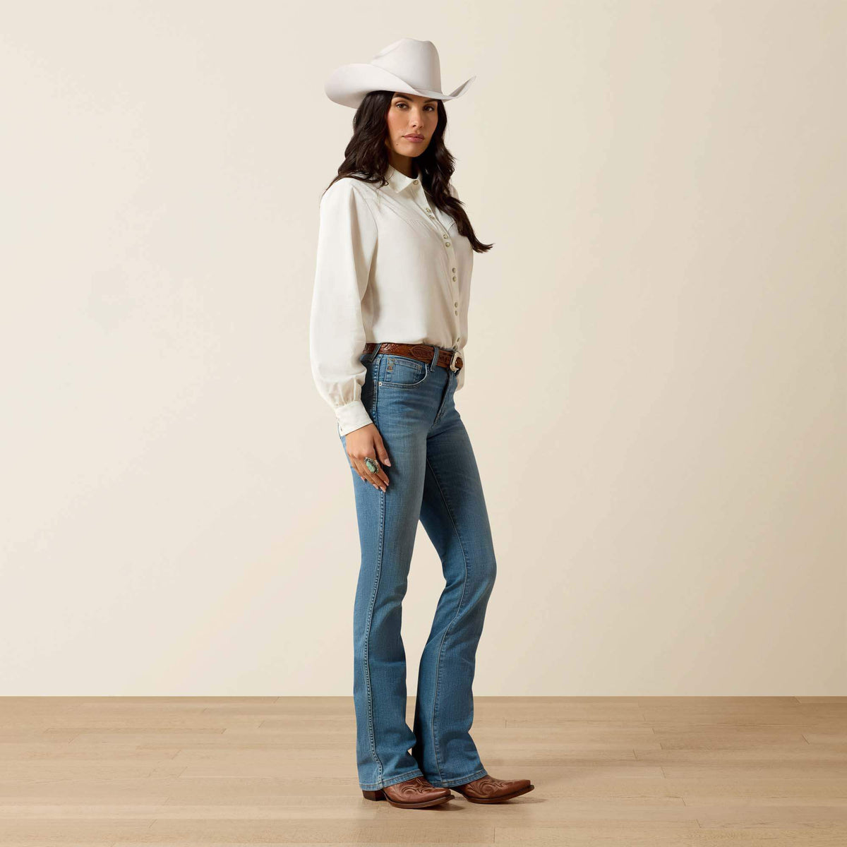 Ariat Women's High Rise Lorena Boot Cut Jeans