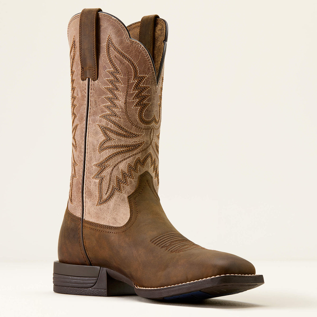 Ariat Men's Brush Creek Wide Square Toe Cowboy Boot