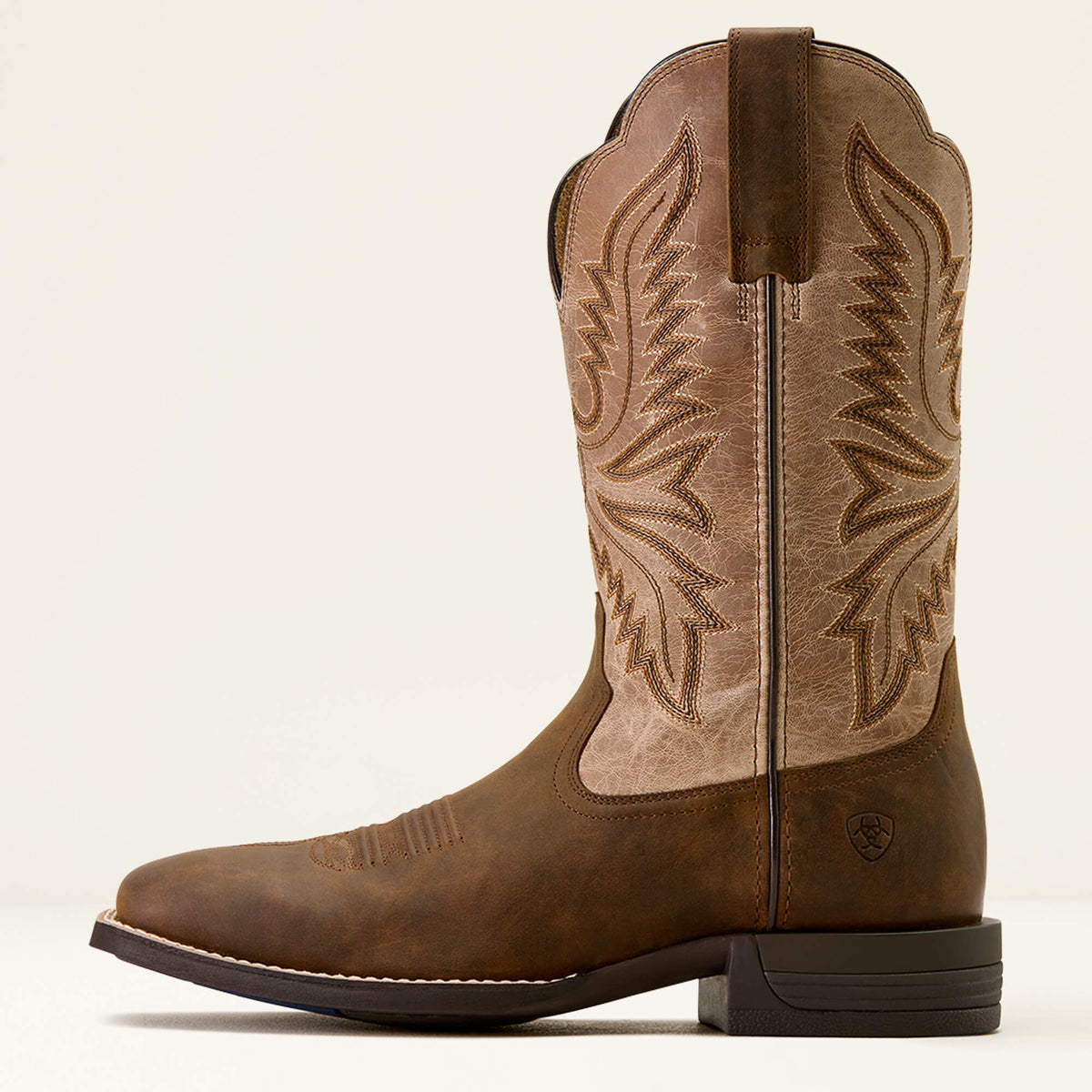 Ariat Men's Brush Creek Wide Square Toe Cowboy Boot