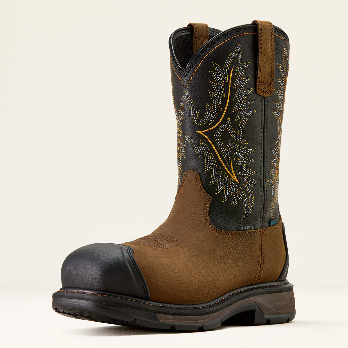 Ariat Men's WorkHog XT Waterproof Wide Square Toe Carbon Toe Work Boot