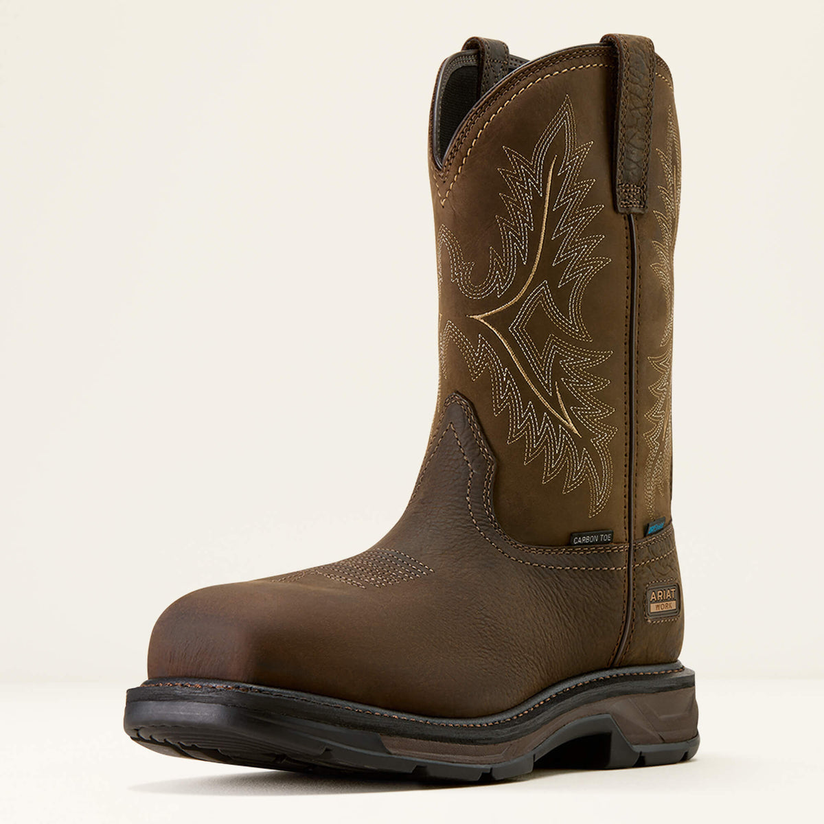Ariat Men's WorkHog XT Waterproof Wide Square Toe Carbon Toe Work Boot