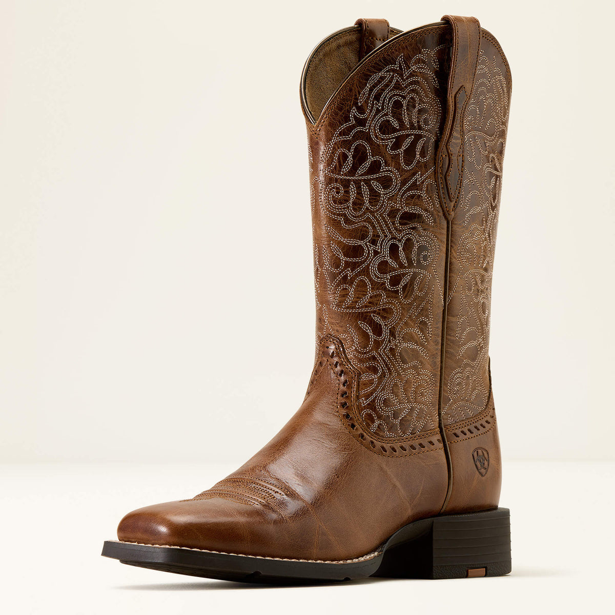 Ariat Women's Round Up Remuda Wide Square Toe Western Boot