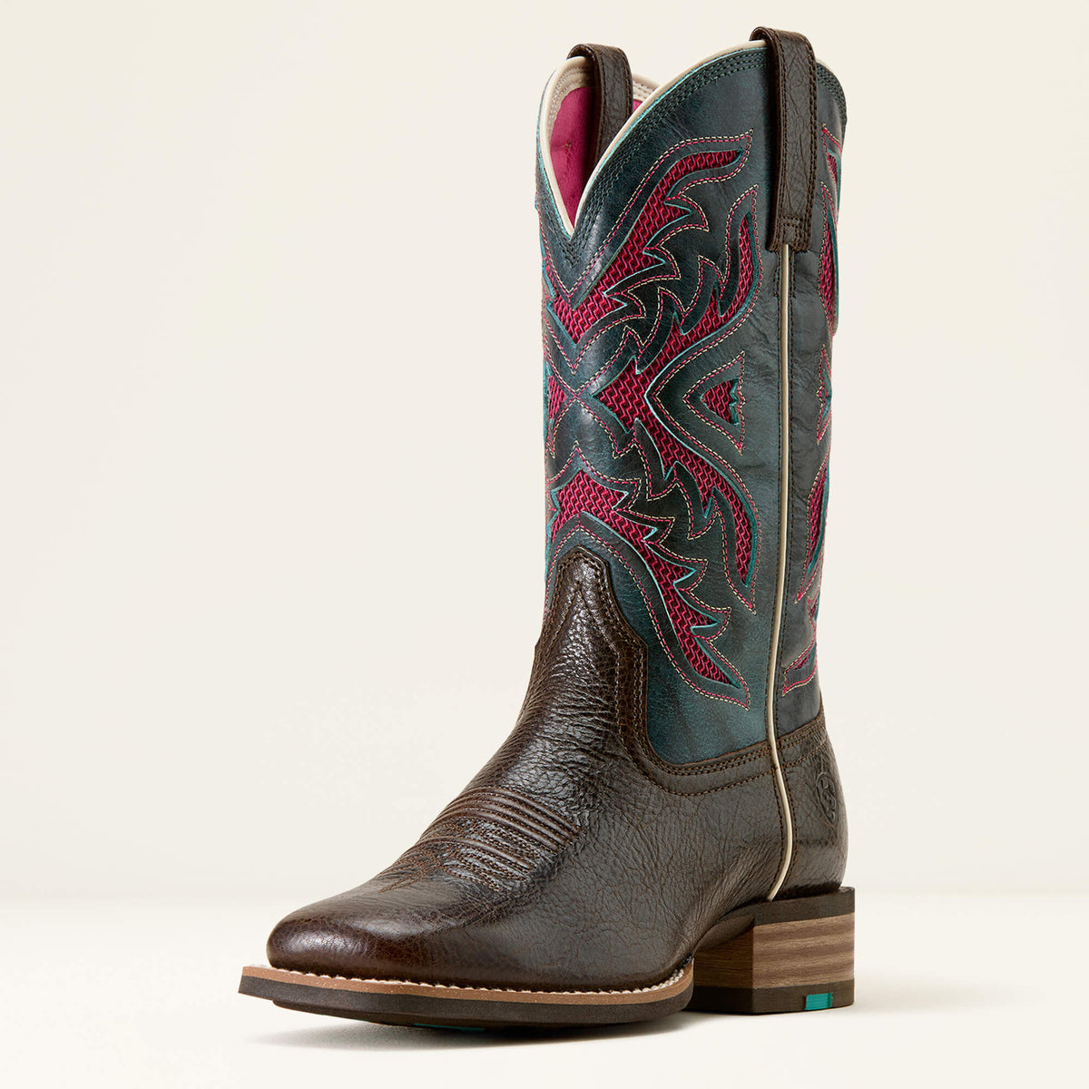 Ariat Women's San Angelo VentTEK 360 Wide Square Toe Western Boot